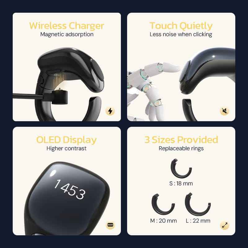 Itasbih Zikr Ring Salah Reminder recharchable - Zikr ring - Smart tasbih - Digital zikr - Dhikr counter - Islamic tech - Islamic Gift - Hajj/Umrah Gifts - Ramadan/Eid Gift