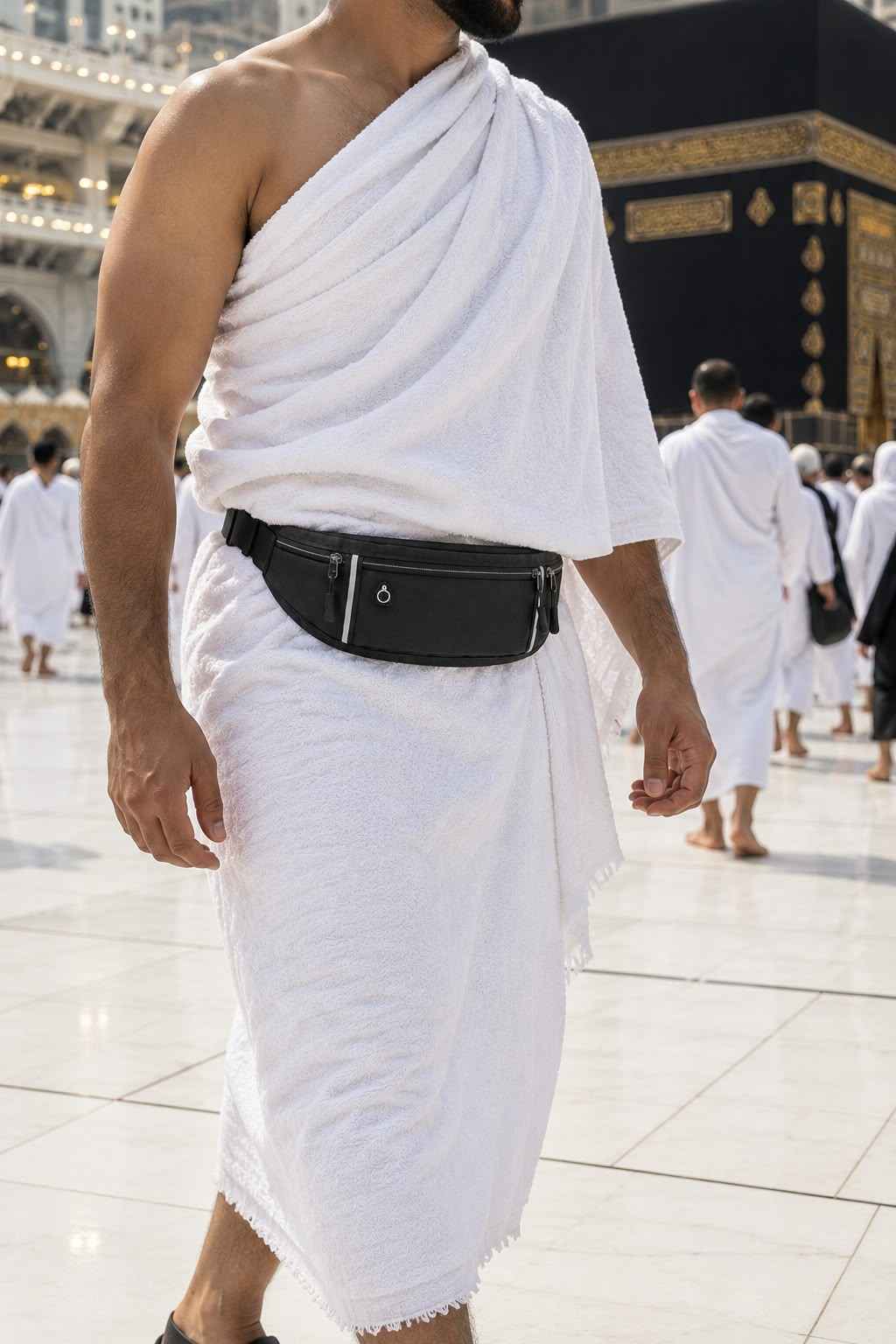 Premium Ihram Belt – Hajj &amp; Umrah Waist Bag