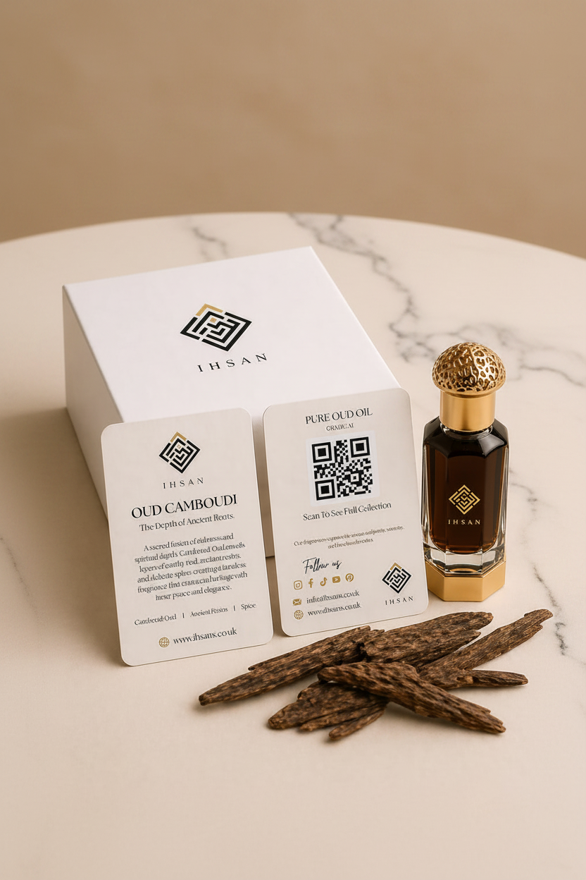 Camboudi Oud 100% Pure Oud Oil Attar 3ml