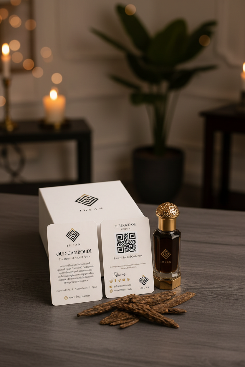 Camboudi Oud 100% Pure Oud Oil Attar 3ml