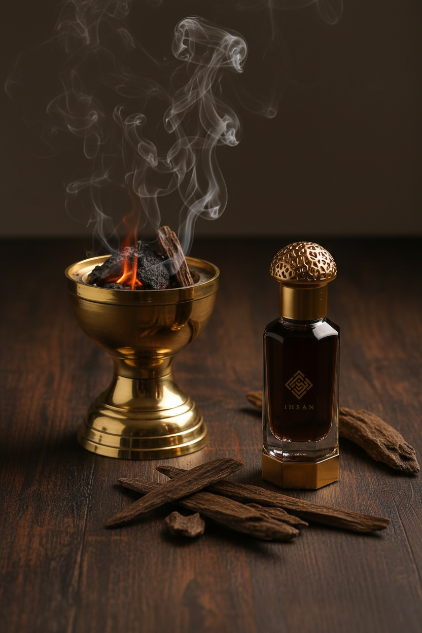 Dehnal Oud Kalimantan 100% Pure Oud Oil Attar 3ml