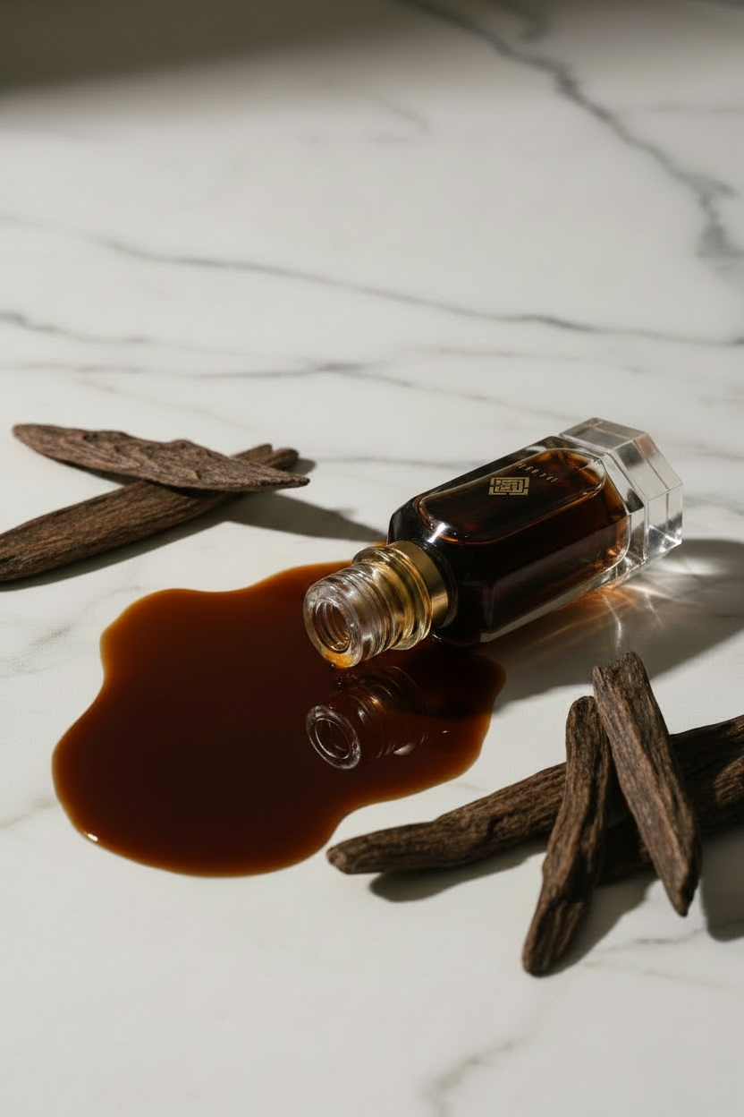 Dehnal Oud Kalimantan 100% Pure Oud Oil Attar 3ml