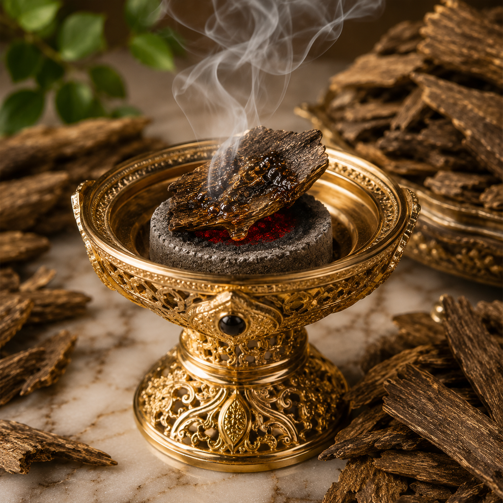 Aromatic Cambodian Agarwood Woodchips