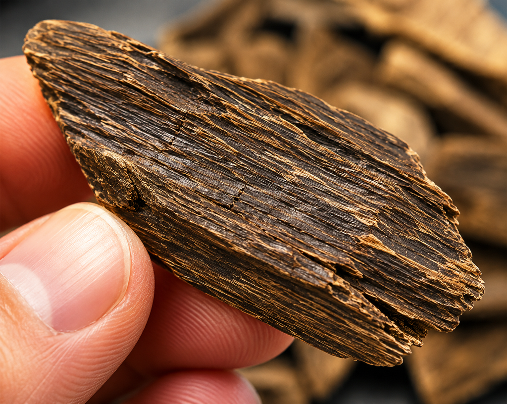 Aromatic Cambodian Agarwood Woodchips