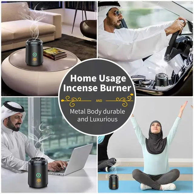 Electric USB Rechargeable Incense Burner