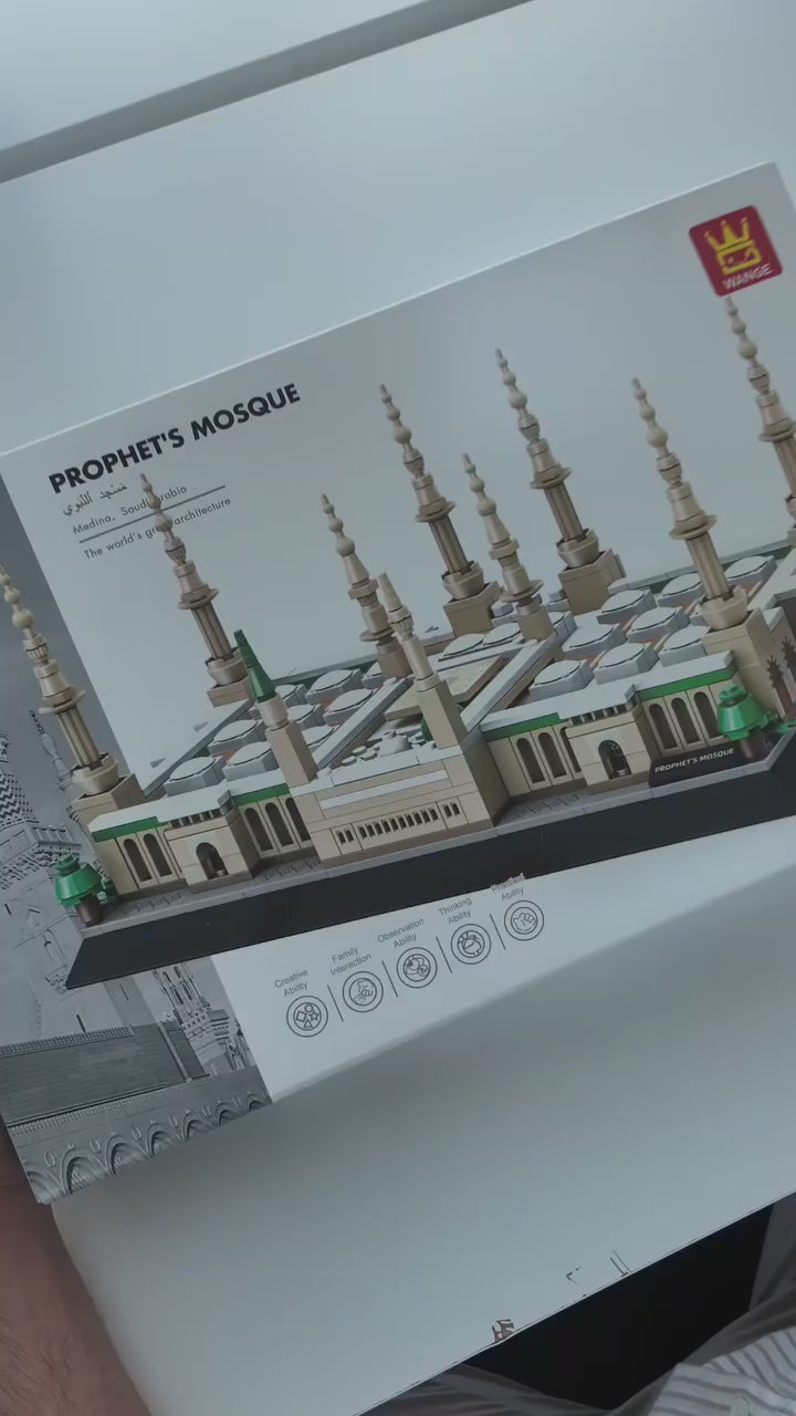 Prophets Mosque Madinah Building Blocks Children Educational