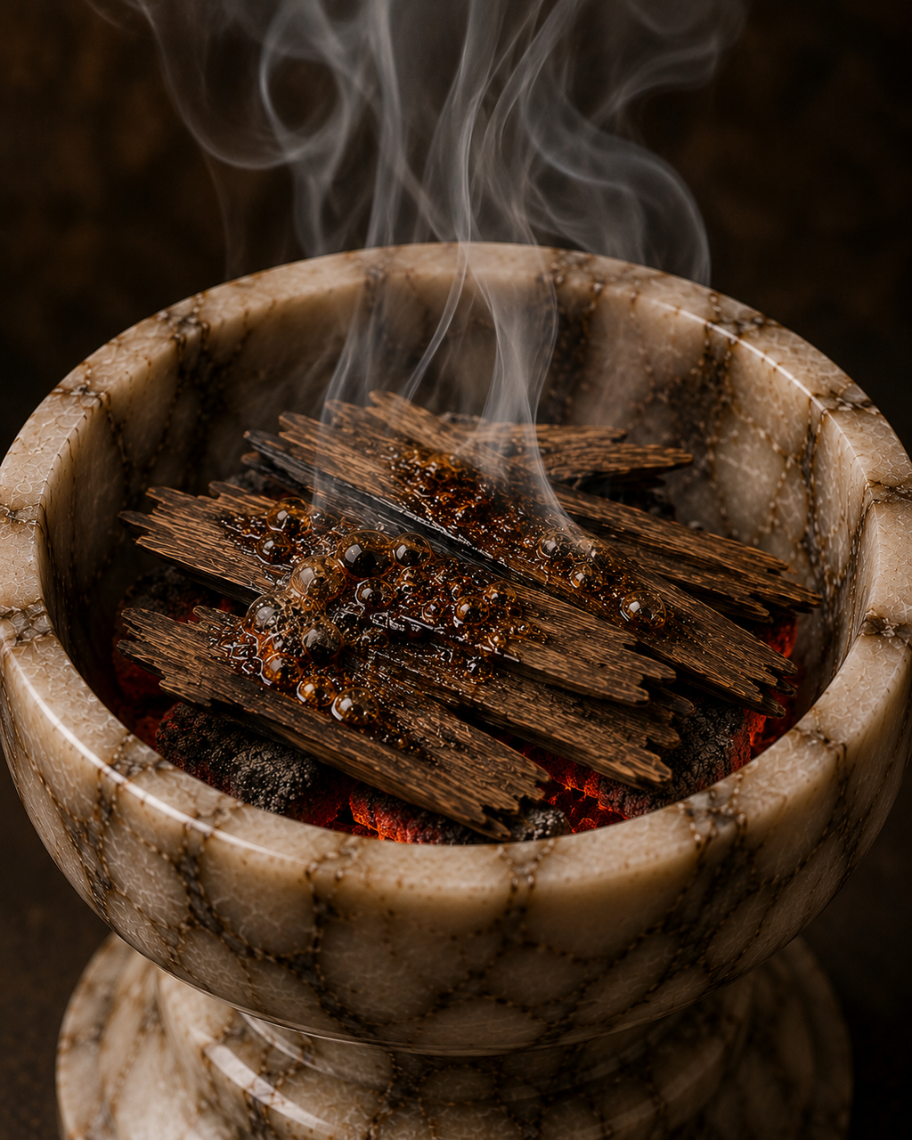 Oud Al Hind Wood Chips Insence Burning Stick Natural