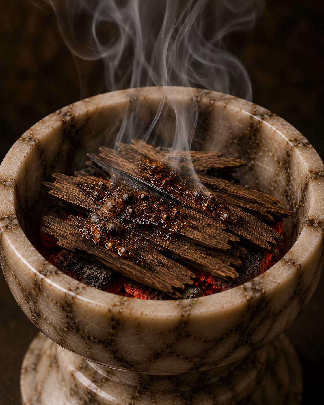Oud Al Hind Wood Chips Insence Burning Stick Natural