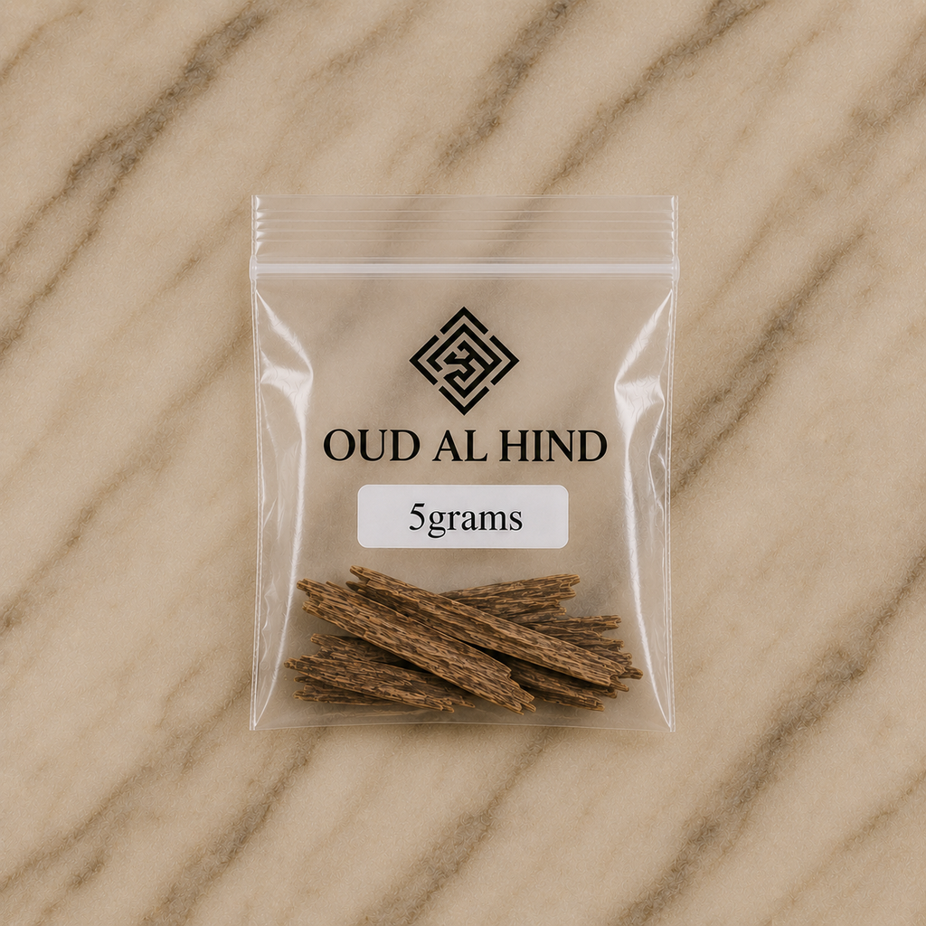 Oud Al Hind Wood Chips Insence Burning Stick Natural
