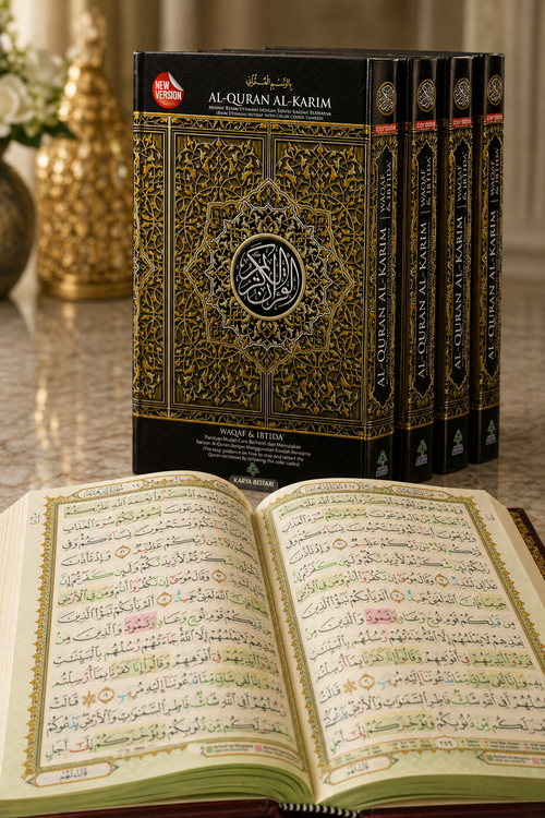 Al-Quran Al-Karim Mushaf Waqaf & Ibtida A5 (5.8"x 8.3")