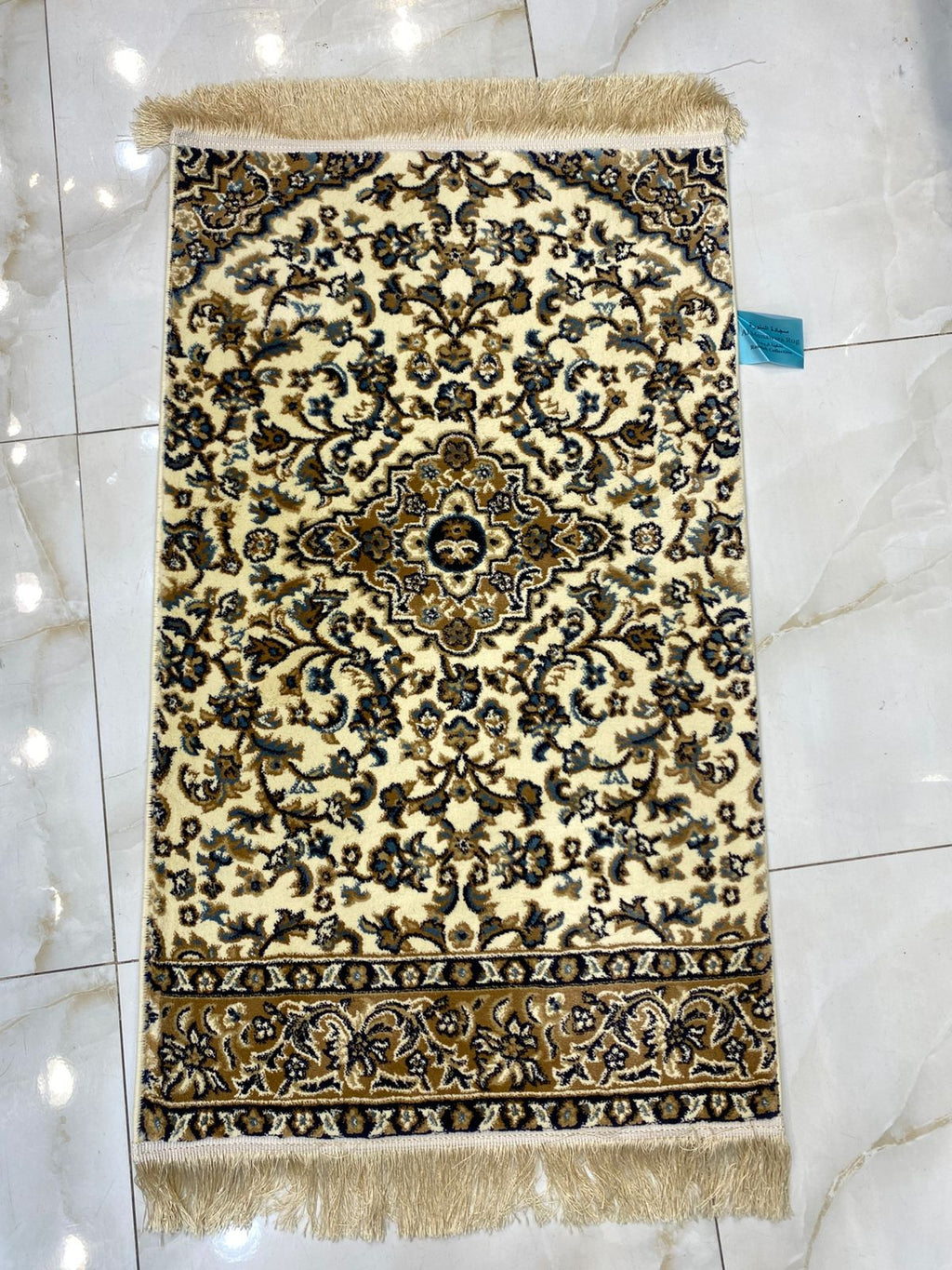 Al Rawdah Prayer Mat  Luxurious Comfort from Madina - 70 x 110 cm - Al Rawda Authentic Prayer Mat - Soft Prayer Mat - Islamic Prayer Rug - Eid/Ramadan Prayer Mat - Hajj/Umrah Gifts - New Muslim Gifts