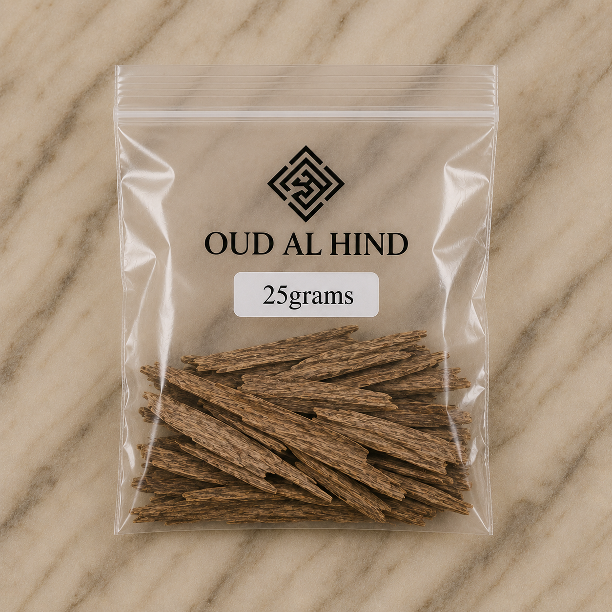 Oud Al Hind Wood Chips Insence Burning Stick Natural
