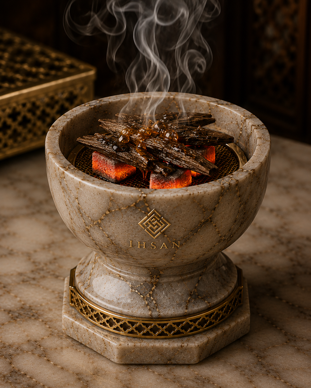 Oud Al Hind Wood Chips Insence Burning Stick Natural