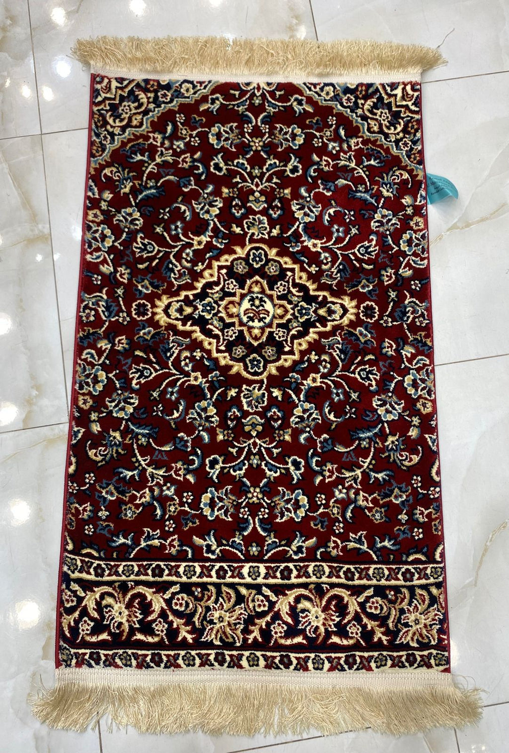 Al Rawdah Prayer Mat  Luxurious Comfort from Madina - 70 x 110 cm - Al Rawda Authentic Prayer Mat - Soft Prayer Mat - Islamic Prayer Rug - Eid/Ramadan Prayer Mat - Hajj/Umrah Gifts - New Muslim Gifts