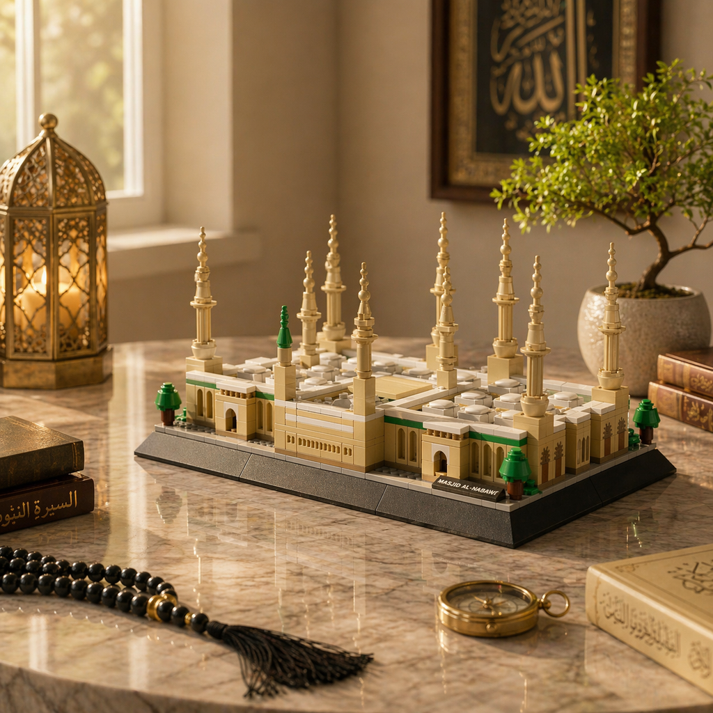 Prophets Mosque Madinah Building Block