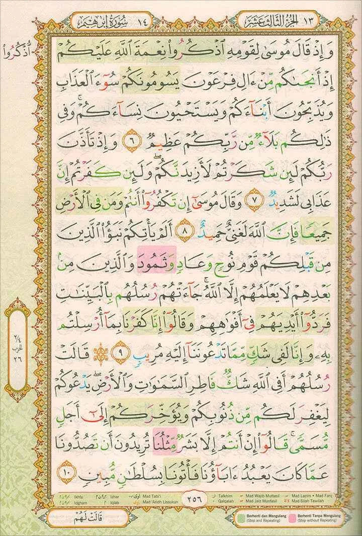 Al-Quran Al-Karim Mushaf Waqaf & Ibtida A5 (5.8"x 8.3")
