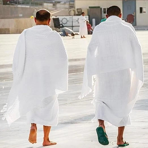 Bamboo Cotton Ihram Set (2 Pieces)  Premium Quality